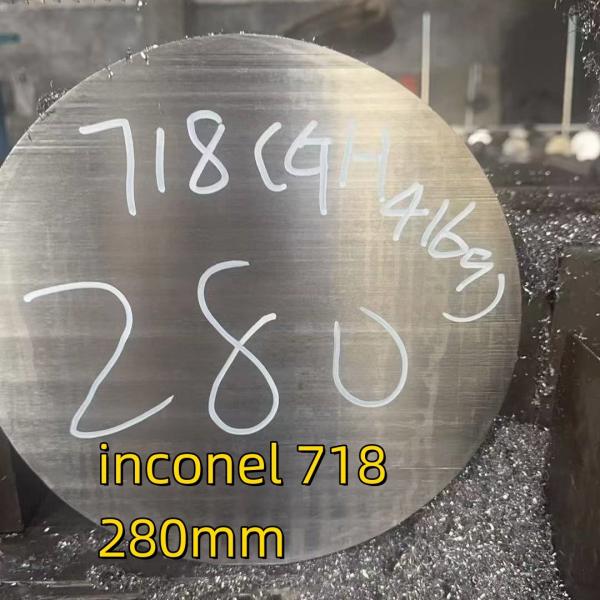 Inconel 718 Stainless Steel Round Bar UNS N07718 DIN W. Nr. 2.4668 Nickel Alloy