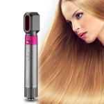 ABS 6 In 1 Detachable Hair Dryer Styler One Step For Straightening Curling