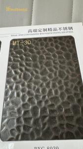 China Anti Bronze Stainless Steel Sheet Honeycomb Stamped Sheet factory