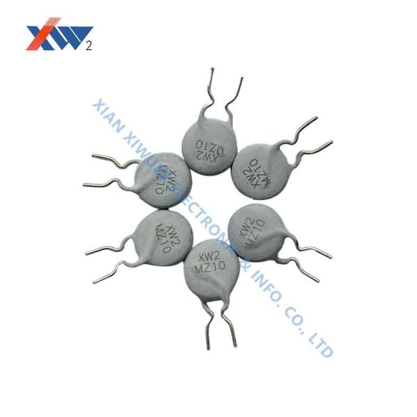 China 60 Ω PTC NTC Thermistor Electronic Meter 485 MZ21-10BD Ceramic Ptc Thermistor factory