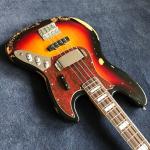 Hot sell 1959 relic Jazz bass basswood body with 4 strings electric bass in