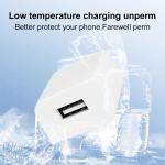 10W 5V 2A Mini USB Wall Charger Cell Phone With Over Current Protection