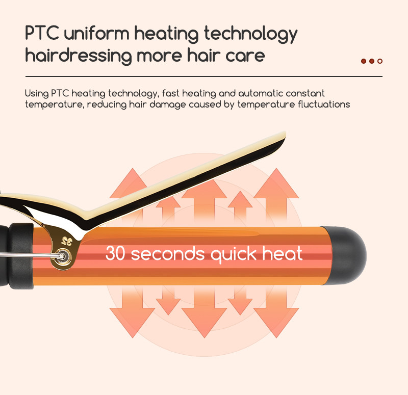 Titanium Professional Series Ceramic Hair Curling Wand New Salon Tools