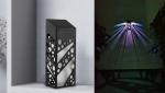 IP65 waterproof solar wall lights outdoor LED lighting UV resistent fence garden