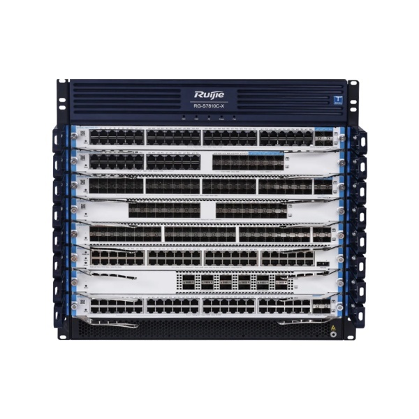 High Performance Ruijie Switch RG-S7810C-X 10G/100G Ports AI-Powered O&M Secure