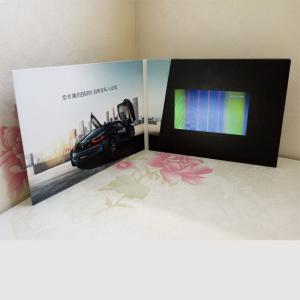 China Digital Promotional Video Brochure Built In Speaker / Rechargeble Battery factory