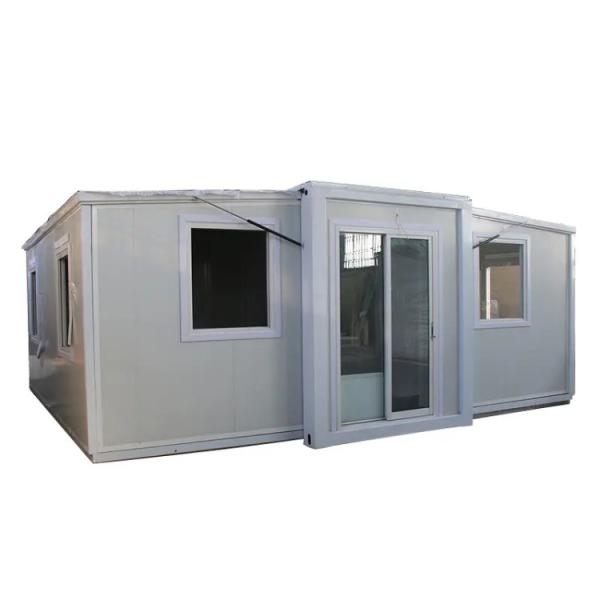 Steel Door Wooden Hotel Shop Folding Expandable Prefabricated Container Casa