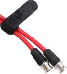 Red Color SDI Camera Cable , 12G BNC Coaxial Cable For 4K Video