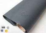 Black PU Coated Fiberglass Fabric 0.5mm 530gsm Durable Welding Protection