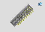 Female header, PCB Mount Receptacle, Vertical, Board-to-Board, 20 Position, 2