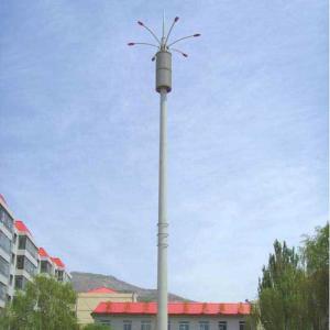 China ISO 9001 Octagonal Tapered 40m Monopole Steel Tower factory