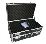 Double Opened Aluminum Hard Case With Black Diamond Panel