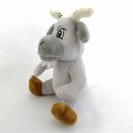 Cute Holiday Gift Children Play Baby Sheep Plush Toy Super Soft Grey Stuffed