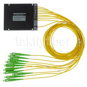 China 8CH ABS Box Module 1470nm 1610nm Single Fiber Passive CWDM Mux LC Connectors factory