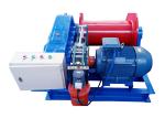 Small Size Electric Motor Powered Cable Pulling Winch 10 Ton For Lifting