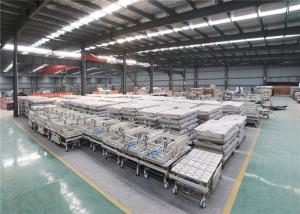 China 0 - 75 ° Back Section Single Hospital Bed , Movable Standard Hospital Bed factory