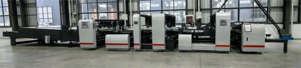 Corrugated Box Folder Gluer Machine Full Automatic Case Gluing Machine 45KW JH
