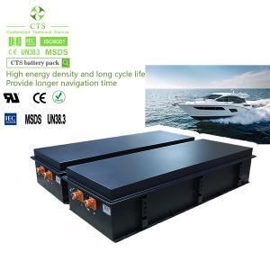 China CTS Lifepo4 Lithium Electric Boat Battery 96v 100ah 200ah 300ah 400ah For Ev Yacht Boat factory