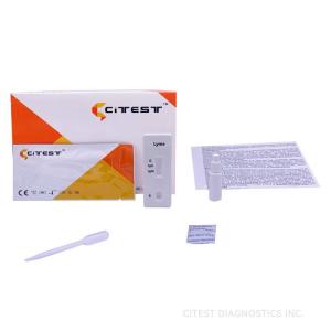 China Citest Lyme IgG IgM Rapid Test Cassette Borrelia Infectious Disease Test Kit factory