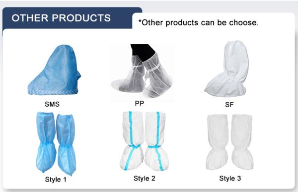 Cheap High Quality Plastic Shoe cover Elastic Shoe covers Waterproof Blue
