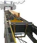 Hydraulic Horizontal Band Saw Log Cutting Sawmill, Automatic large bandsaw mill