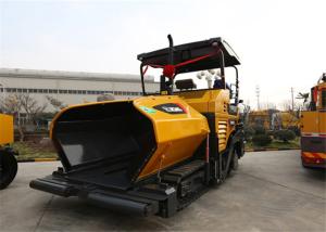 China 162KW Shangchai Diesel Engine Concrete / Asphalt Paver Machine 15 Tons Hopper Capacity factory