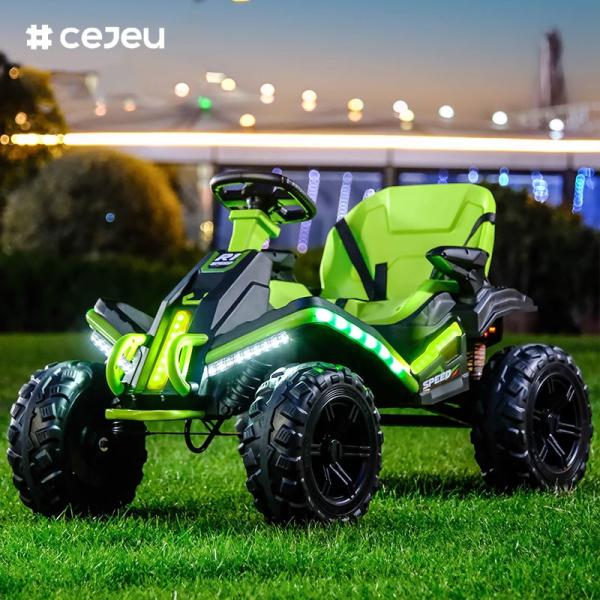 CJ-YBK-118 The new children's electric off-road vehicle can sit male and female