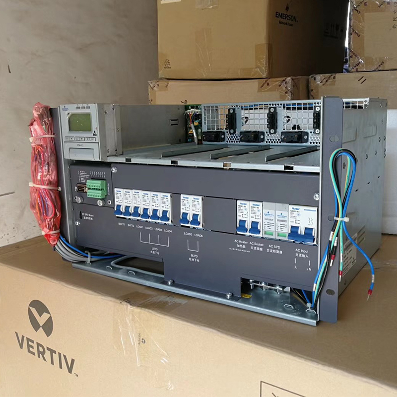 75A Emerson DC Power Supply System Vertiv Netsure 531A41 With R48-2000e3 Rectifier Module