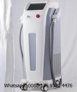 China IPL + Elight + SHR for hair removal, skin rejuvenation, spots and acne removal factory
