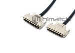 Round 30V SCSI 100 Pin Cable Assembly With PVC Jacket REACH Compliant