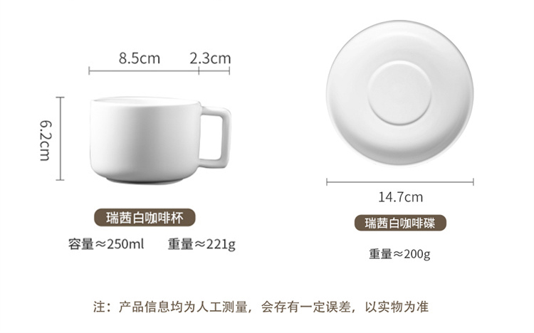 Drinkware Type Cups Saucers Handmade Ceramic Coffee Cup And Saucer Set For Afternoon Tea