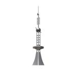 ISO9001:2008 Ornamental Residential Lightning Rods For Protection