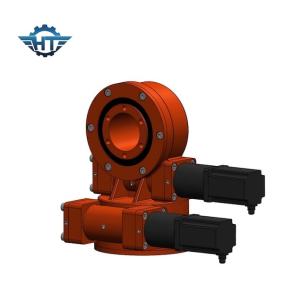 China SDE Model Worm Gear Slew Drive ISO CE Double Perpendicular Axis factory