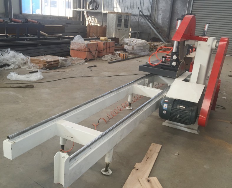 500mm Portable Circular Sawmill Machine With Log Carriage For Wood Hard Logs Cutting