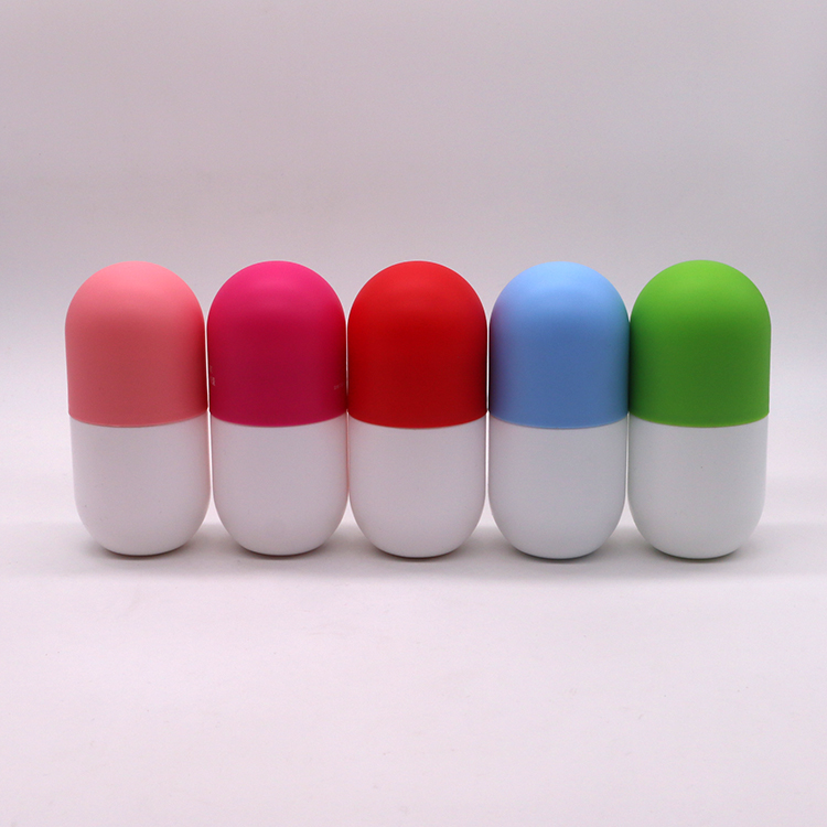 130ml HDPE Capsule Shape Bottle for Dietary Nutrition Supplement Featuring SCREW CAP