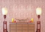 Living Room Modern Removable Wallpaper Pink Mauve Scatter Beads Technology