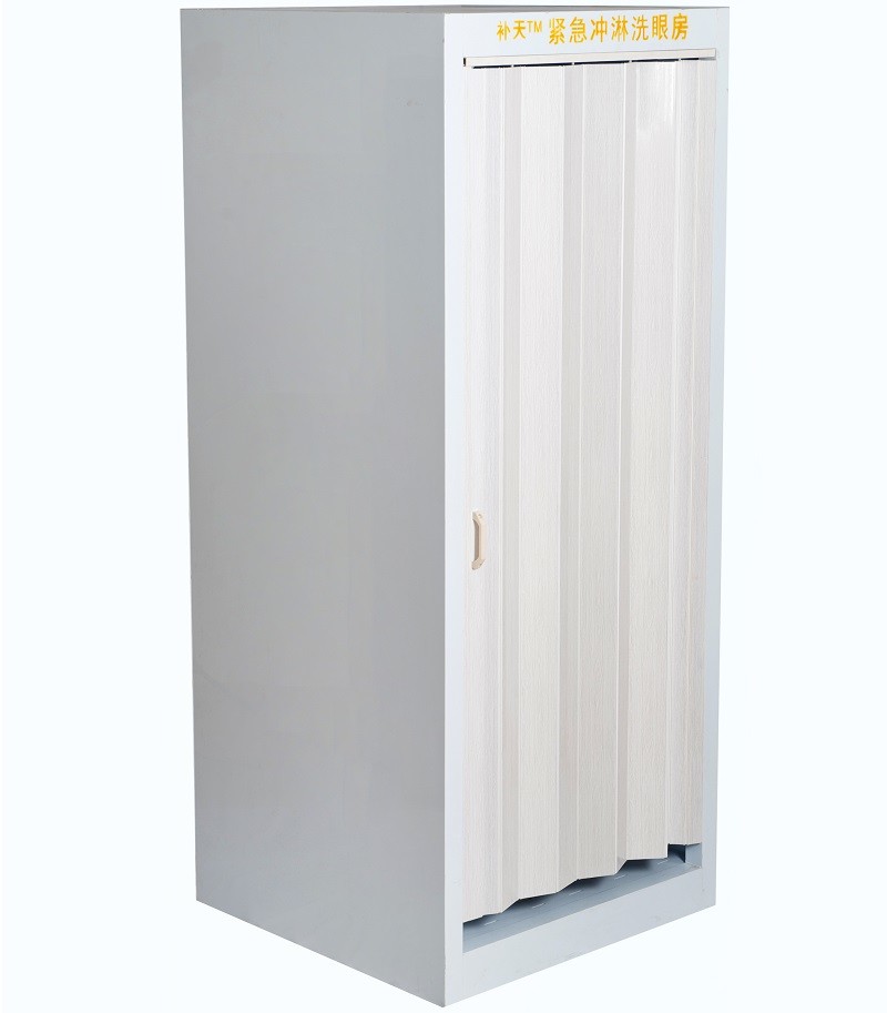 PP Anti-corrosion emergency shower room , eyewash Room Eyewash machine stainless steel Emergency body shower Room