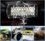 120W 40pcs Waterproof 6000lm Offroad LED Light Bars