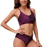 Sexy Swimming Suits Bikini For Beach Occasion Pure Color Fashion Lady'S The New