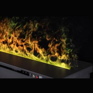 China 60inch 1500mm Water Steam Fireplace Stainless Inner Core Remote Button Control factory