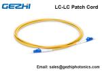 Single Mode Optical Fiber Components LC - LC Simplex 2.0mm PVC 9/125 Corning