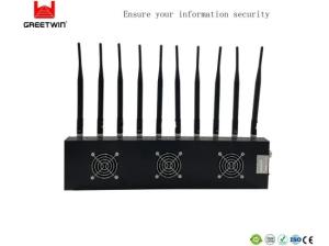 China 433MHz WiFi Bluetooth GPS Signal Jammer 10 Channel 20W factory