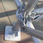 Mobile Double Coupler Steel Welded Pipe 0.8mm - 12.75mm Multipurpose Scaffolding