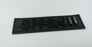 China PVC Silicone Rubber Labels , 3D Heat Transfer Badge Customized factory