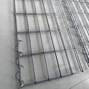 China 1m Width Iso Galvanized Wire Stone Cages Gabions factory