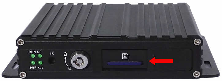 Security 4CH CCTV Mobile DVR Vehicle Max 128G SD Card Storage 720P AHD Input