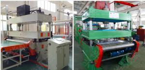 China Electric Tile Cutter / Carpet Cutting Machine Thick Materials And Non Woven Fabrics factory