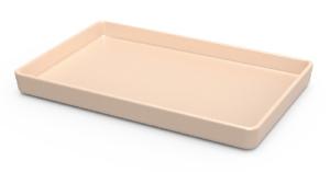 China Hotel biodegradable Eco Friendly Serving Trays smooth surface factory