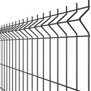 China High Security 3d Curved Fence Panels 3d Welded Mesh Fencing 2500mm width factory