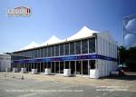 ABS Wall 40m Width Double Decker Tents For VIP Lounge